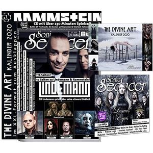 Sonic Seducer 12-2019/01-2020 + The Divine Art-Kalender 2020 + über 230 Minuten Spielzeit auf CD