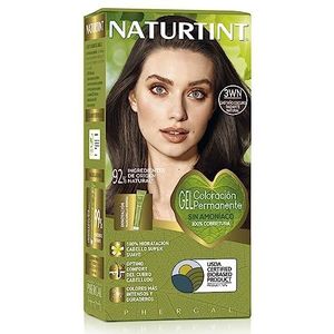 Naturtint | Haarkleur zonder ammoniak | 3WN stralend natuurlijk donkerbruin | hoog aandeel natuurlijke ingrediënten | 170 ml