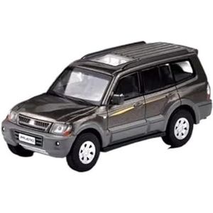 1/64 Voor PAJERO Diecast Alloy & Plastic Model Auto(Green B,No box)