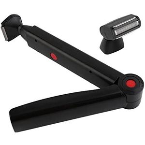 Opvouwbare Terug Haar Scheerapparaat Trimmer Pijnloos Ontharing Lichaam Scheren Tool