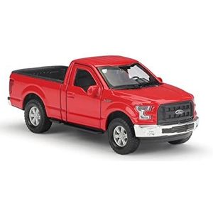 For:Gegoten Auto's VOOR: WELLY 1:36 2015 Ford F-150 gewone cabine hoge simulatie spuitgieten metalen klassieke vrachtwagen model speelgoed auto legering pull back gift Verzamelbare Decoraties