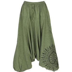 Guru-Shop Harembroek Aladdin-broek Katoen Turquoise, Size 14