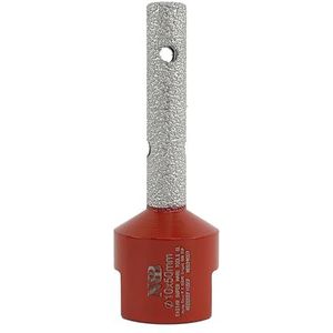 NBB Diamantfreesboor met M14-vingervorm, diamantfrees, fasenboor voor het vergroten en vormen van tegels, keramiek, porselein, graniet, marmer, droog (1, 10 mm)