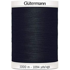 Gütermann Allesnaaier No.100 1000 m 000, zwart