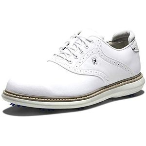 Footjoy Traditionele golfschoenen voor heren, Wit, 42.5 EU