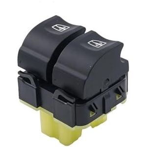 Vensterschakelaar Voor Dacia Voor Captur Voor Clio IV Trafic III 10023898 254118722R 254118044R Gele Basis Autoruit Controle Lifter Schakelaar Elektrische Raam Schakelaar