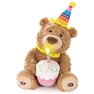 Happy Birthday teddybeer Gevulde verjaardag Zingende beer Zingen en dansen Speelgoed Interactive Animateds Elektrisch knuffeldier elektrisch knuffeldier