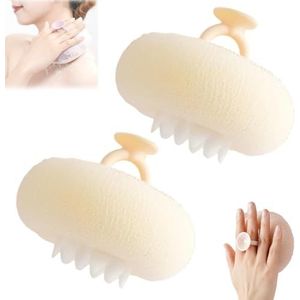 Associating Super Soft Sunflower Suction Cup Bath Ball, 2-in-1 Sunflower Bath Ball, with Suction Cup Shower Sponges(A)