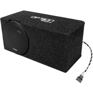 Option Subwooferkit compatibel met VW ID.7 (met H/K-geluidssysteem af fabriek) - Bass Upgrade Rock-9 passief 20 cm basreflexsubwoofer, 200 Watt RMS, +10 dB bas versterking
