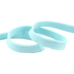 2 5 10 Yard 3/8"" 10mm nylon beha beugel wrap elastische pluche band piping tape ondergoed lingerie naaien trim-blauwe topaas-2 werven