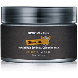 Groomarang Silver Fox Instant Free Style Hair Styling en Kleuring Wax Grey Tijdelijke Dye Groom-41
