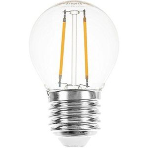 1x/5x/10x LED filament druppels 1W = 15W E27 helder kogel warm wit 2700K