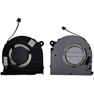 Laptop CPU koelventilator Voor For DELL Vostro 7500 Zwart