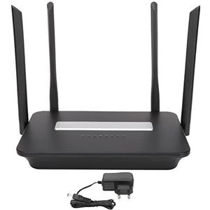 WiFi-router, 300Mbps 4G Draadloze Internetrouter met Simkaartsleuf voor Thuis, Werkt EU-stekker 100 Tot 240V