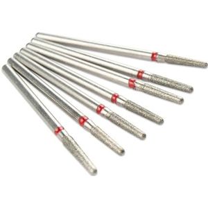 Een spijkerboor Set van 7 diamant nagelboortjes in multicolor(Violet)