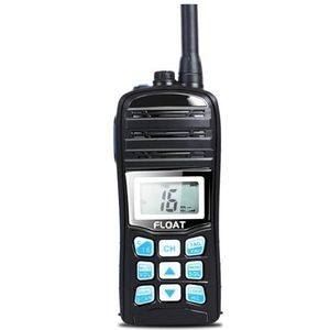 Waterdichte IP67 VHF Ham Walkie Talkie Handheld Marine Two Way Radio LCD-scherm Dual Auto Scan Float Zee Radio Interphone RS-35M
