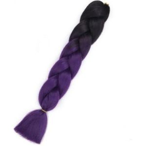 Ombre Jumbo Synthetisch Vlecht Haar Haak Blonde Haarextensies Jumbo Vlechten for Vrouwen(28)