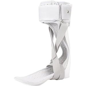 Steunzool voor voetdaling, Enkelcorrectorbrace Ondersteuning Bescherming Correctiespalk Verstelbaar, Voetbescherming Spuitgegoten (Links,L)(Right,M)