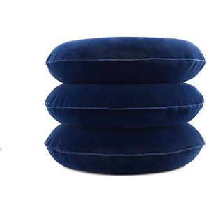 Aspiree Coussin De Traction Cervicale Gonflable, Minerve Cou Air,Collier De Traction Cervical Femme/Homme, Hamac Cervicales Pour Soulager La Nuque Et Corriger La Posture Du (bleu)