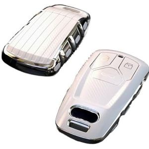 Autosleutel beschermhoes Voor A4 B9 A5 A6 8S 8W Q5 Q7 4M S4 S5 S7 TT TTS Voor TFSI RS Protector Fob Keyless TPU Auto Afstandsbediening Sleutel Case Cover Shell Sleutel Shell(3)