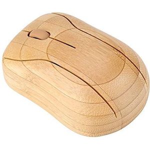 Bamboo Wireless Optical Mouse PC Laptop Computer Houten hout, draadloze muis voor laptop Desktop, ergonomische verticale muis, draagbare, verstelbare, draadloze muis