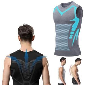 Vitaboost, Vitaboost Shirt, Vitaboost Powervest, Vitaboost Vest, Vitaboost Compression Shirt (Gray*1pcs,M)
