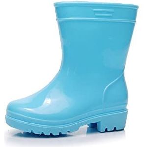 Regenlaarzen Regenlaarzen jongens en meisjes regenboots waterschoenen vier seizoenen universele regenlaarzen sandalen Regenschoenen (Color : Blue, Size : 29)
