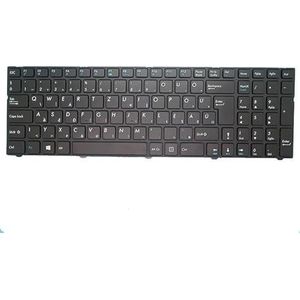 Laptoptoetsenbord voor MEDION voor ERAZER P7652 MD61148 MD61102 MD61200 MSN30025076 30024925 30024638 30023619 met frame België BE(Hungary HU)