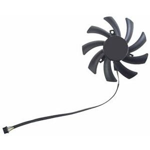 87MM T129215SU DC12V 0.50AMP grafische kaartventilator voor PNY voor GeForce voor RTX 4070 4060 Ti XLR8 voor gaming voor VERTO voor EPIC-X RGB(Left fan)