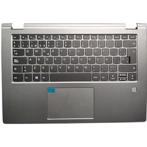 Voor Lenovo voor YOGA 530-14 530-14IKB 530-14ARR US/UK/Spaans/Latijns laptoptoetsenbord voor palmrest bovenste behuizing(Silver SP No backlit)