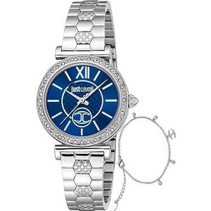 Just Cavalli Elegant horloge JC1L273M0045, NACHT BLAUW, Glam