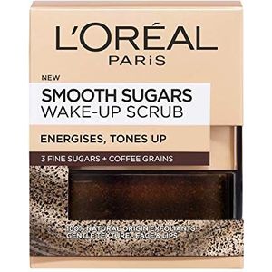 L'Oreal Paris - Smooth Sugars Wake-Up Scrub - Scrub voor Gezicht en Lippen - 50 ml