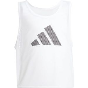 adidas Unisex niños ADIDAS TRAINING BIB24 MINI, white, 3-4 Years