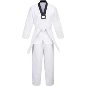 Judo Suits Kostuums Kleding Wit Taekwondo Uniformen Karate Dobok Kleding Volwassen Unisex Lange Mouw Gi Uniform Voor Training