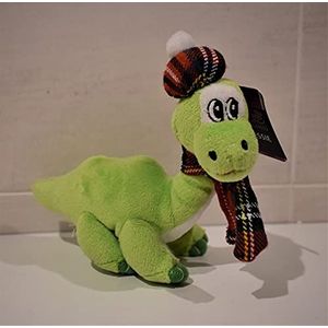 Thistle Schotse Gift -Nessie Lochness Monster knuffel - uk Gift Zitten