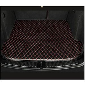 Bagageruimtekuip Voor BMW X2 2018 2019 Auto Styling Exterieur Achterbakmat Kofferbakmatten Tray Aangepaste hoezen Waterdichte tapijten Mat Liners Kofferbak(Zwart rood)
