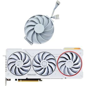 CF9015U12D 7PIN RTX4070 Ti GPU vervangende ventilator voor Asus voor GeForce RTX 4070 SUPER TUF WHITE OC grafische(C-Fan)