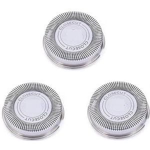 Vervangende koppen, compatibel met Philips serie 3000, 2000, 1000, S738, 3 stuks