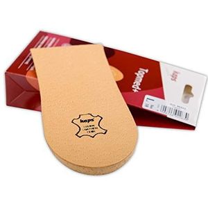 1 x hielverhoger, haklift, hielkussen, orthopedische wig, vele breedtes en hoogtes, lederen bekleding, Kaps Topmed Plus, geleverd aan NHS, 1 stuk (hoogte 20 mm / 0.8 inch - size S)