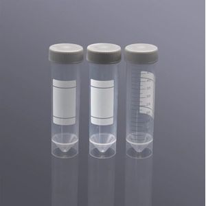 25 stuks 50 ml centrifugebuis met schroefdop steriele experimentele apparatuur reageerbuis(Size:50ml can stand)