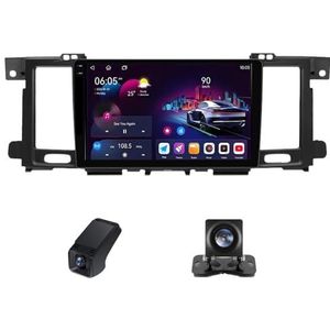 Android 14 2Din Autoradio geldt voor Nissan Patrol 6 VI Y62 2010-2020 Ingebouwd CarPlay/Android auto/DSP-processor/GPS-navigatie/FM RDS-Bluetooth 9 Duim Touch screen/Stuurbediening(C30Plus)