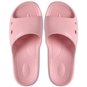 Slippers, Zomerpantoffels for dames - Zachte EVA-badkamersandalen for binnen,voor dames en heren(Pink,40 EU)