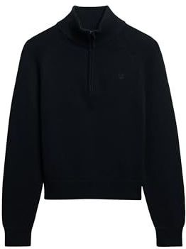 Superdry Essentials Slim Knit Sweatshirt Met Halve Rits