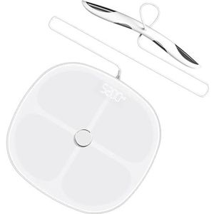 Weegschaal USB Opladen Badkamerweegschaal Lichaamsvetweegschaal Elektronische Weegschaal Multifunctioneel Personenweegschaal