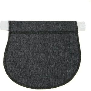 Zwangerschapsgordel met verstelbare elastische broek, verlengde knoop, taille-extender voor zwangere vrouwen - marineblauw