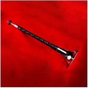 Volwassen Etnische Suona Zwart Sandelhout Ebbenhouten Paal Suona Chinees Traditioneel Houtblazersinstrument Suona voor Beginners (Color : E)