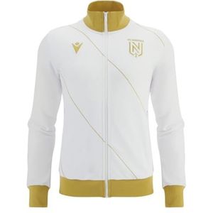 Macron Anthem jas voor volwassenen FC Nantes, Wit, S