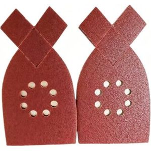 30 Stuks 240 Korrel Muis Schuurpapier,Schuurpads,8 Gaten Schuurpapier Van Toepassing op Black & Decker KA220G KA230