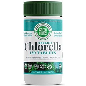 Organic Chlorella (500mg) 120 tabs