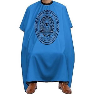 Kapper Cape Eye Illuminati Salon Cape Unisex Kapsel Cape Premium Kappers Cape Voor Kappers Herbruikbare Kapper Accessoires 140x168cm